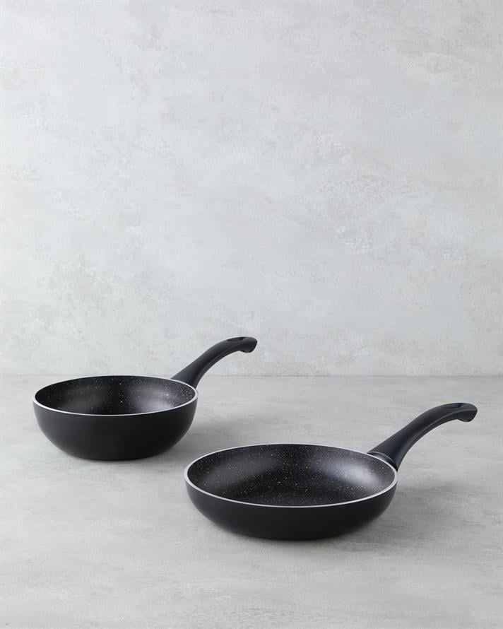 Pretty Premium Tava Seti 18-20 cm Siyah