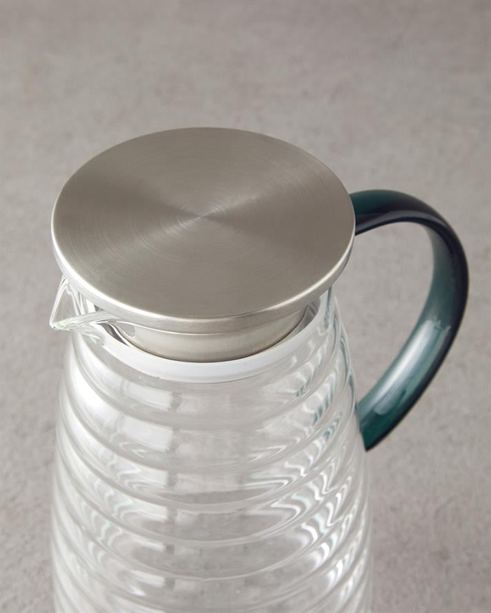 Prime Borosilikat Cam Sürahi 1400 ml Şeffaf