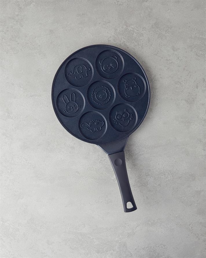 Prime Expert Animals Premium Pankek Tava 28 cm Siyah