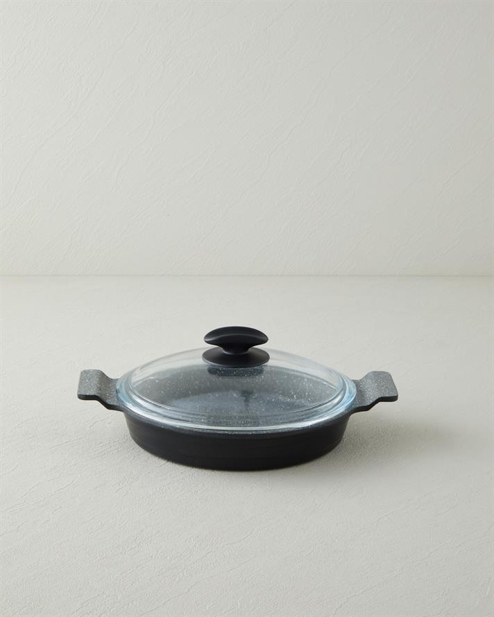 Prime Expert Premium Döküm Kapaklı Sahan Siyah - Gri