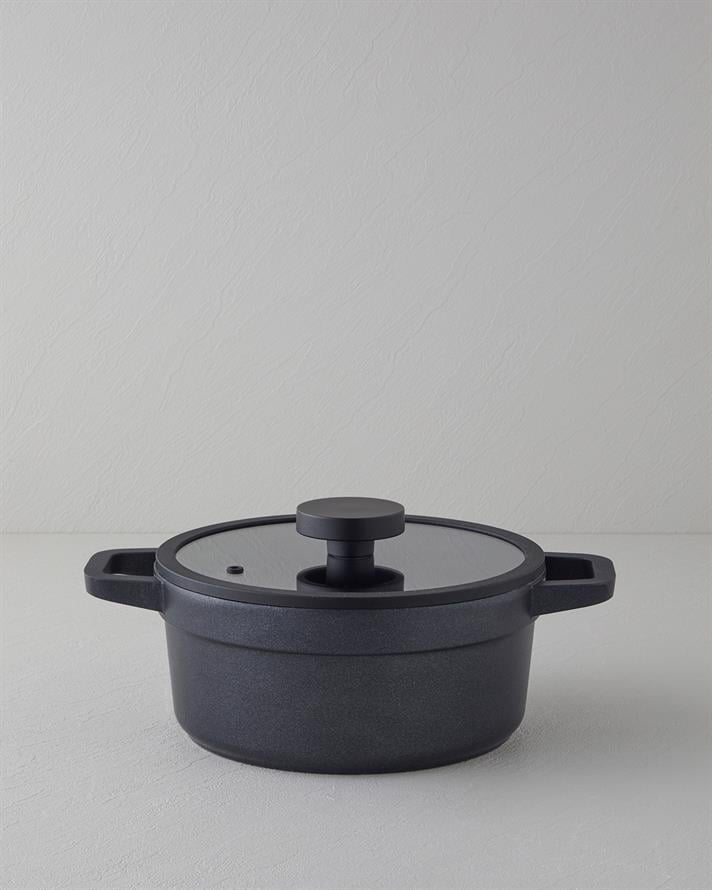 Prime Gusto Döküm Tencere Siyah