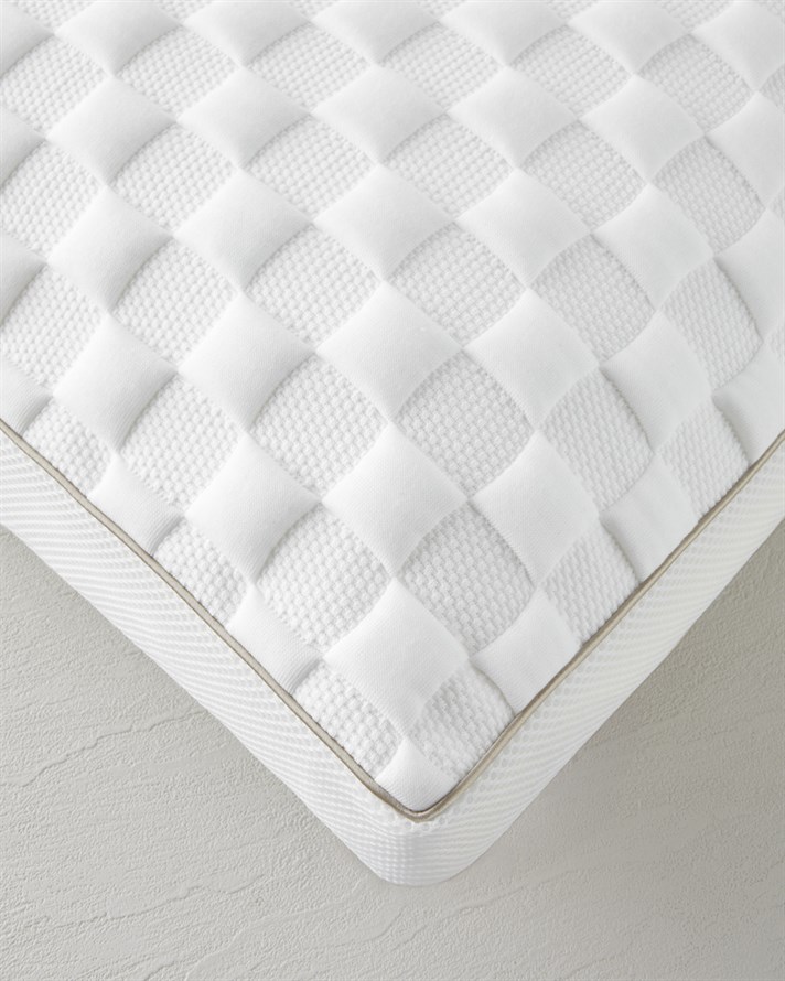 Prime Klimalı Visco Yastık 40x60x15 cm Beyaz-Gold