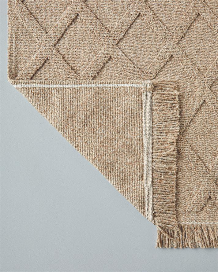 Prisma Dokuma Kilim 80x150 cm Kahverengi.