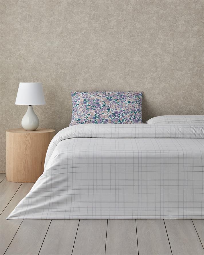 Promise Of Spring Kolay Ütülenir Tek Kişilik Nevresim Takımı 160x220 cm Lila