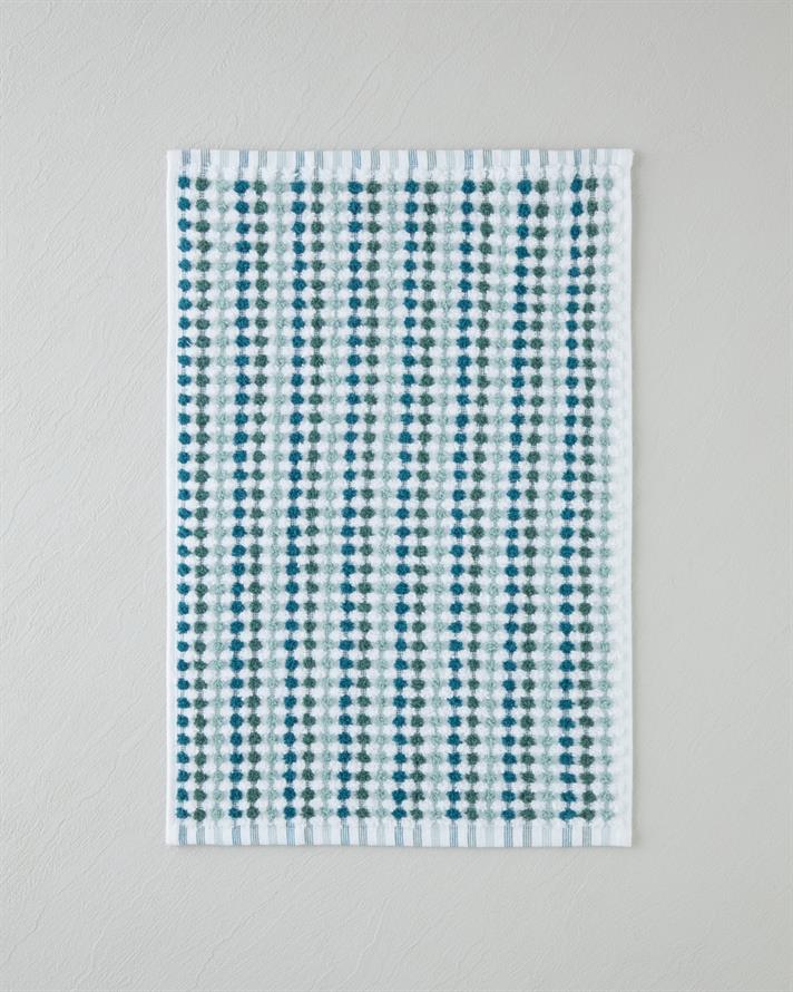 Punto Pamuk El Havlusu 30x45 cm Yeşil-Beyaz