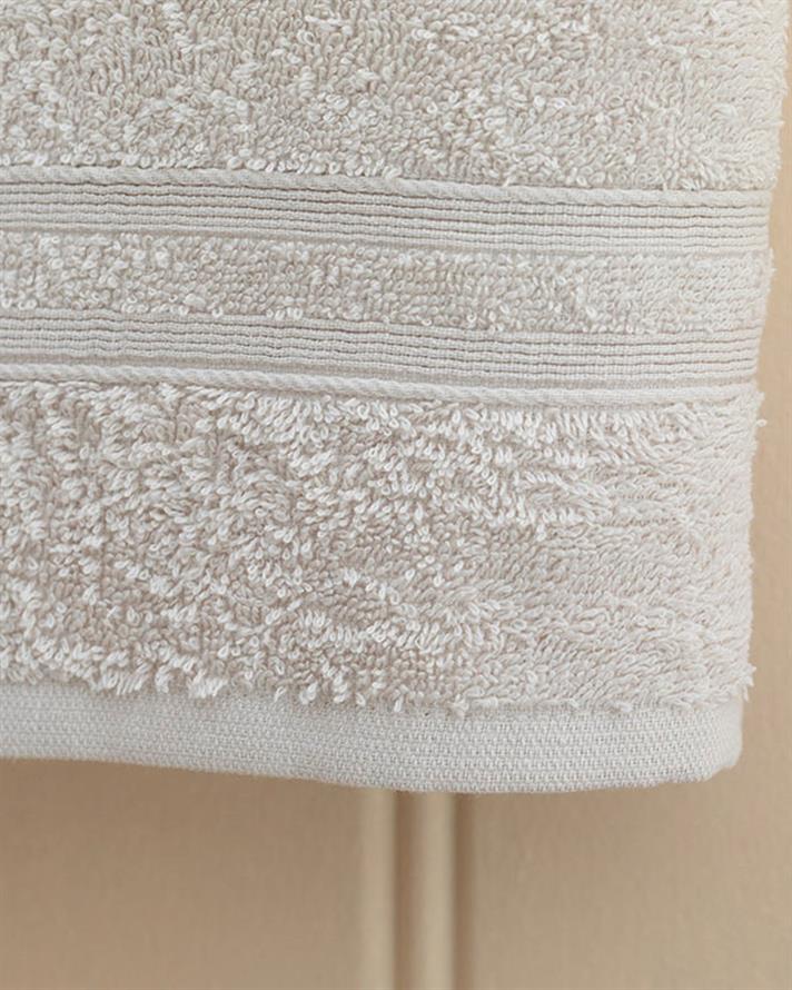 Pure Basic Pamuk Yüz Havlusu 50x90 cm Bej