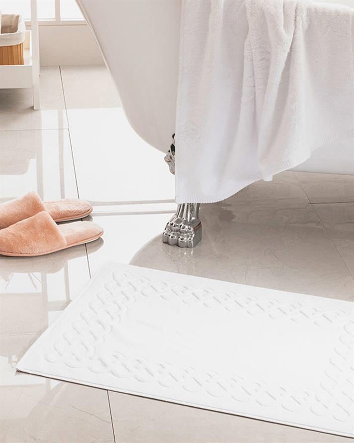 Pure Basic Pamuklu Ayak Havlusu 50x70 cm Beyaz