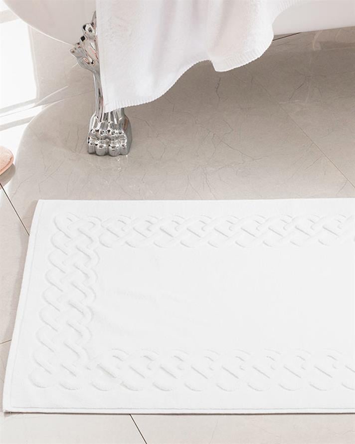 Pure Basic Pamuklu Ayak Havlusu 50x70 cm Beyaz