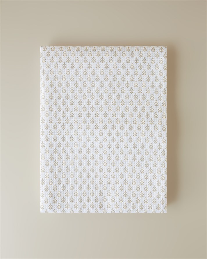 Pure Leaves Ecosoft Çift Kişilik Pike 200x220 cm Bej