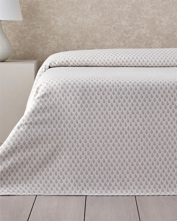 Pure Leaves Ecosoft Çift Kişilik Pike 200x220 cm Bej