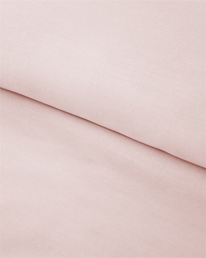 Pure Pamuk Çift Kişilik Çarşaflı Nevresim Takımı 200x220 cm Toz Pembe