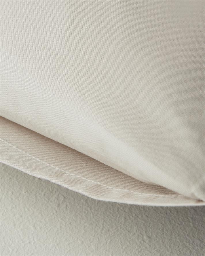 Pure Pamuklu 2li Yastık Kılıfı 50x70 cm Kahve Köpüğü
