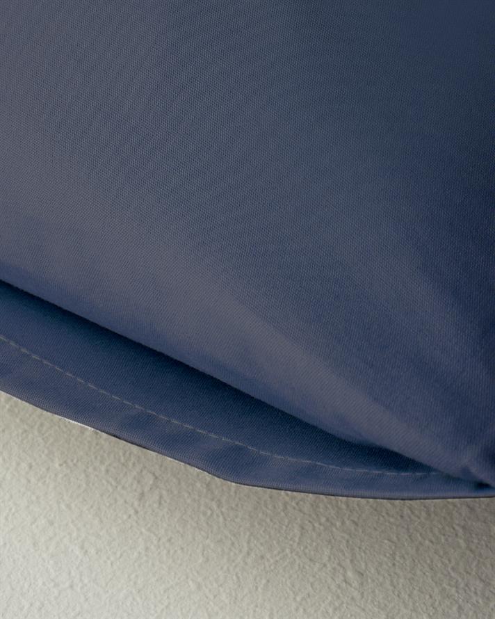 Pure Pamuklu 2li Yastık Kılıfı 50x70 cm Gece Mavisi
