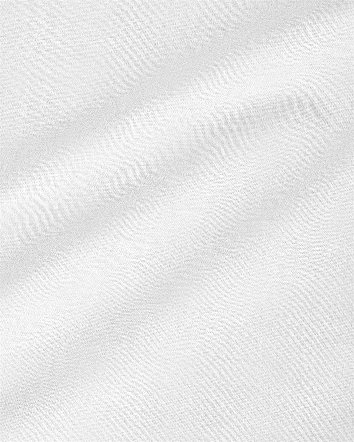 Pure %100 Pamuklu Tek Kişilik Plus Lastikli Çarşaf 120x200 cm Beyaz