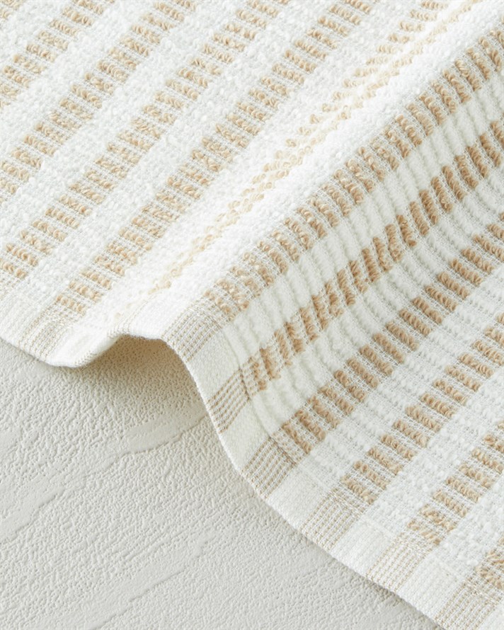 Pure Plaid Pamuk Polyester 3lü Kurulama Bezi 30x30 cm Bej