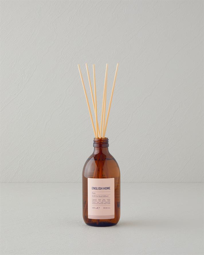 Pure Çubuklu Oda Kokusu Refill 300 ml - Yeniden Doldurulabilir