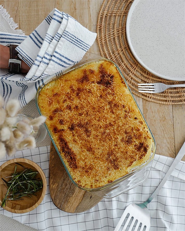 Pyrex Irresistable Cam Oval Fırın Kabı 3L Şeffaf