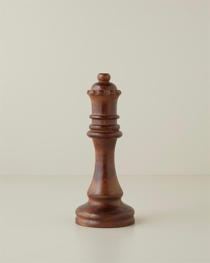 Queen Dekoratif Obje 25 cm Kahve