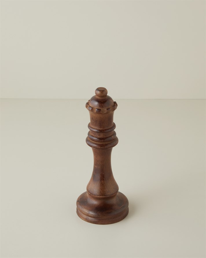 Queen Dekoratif Obje 25 cm Kahve