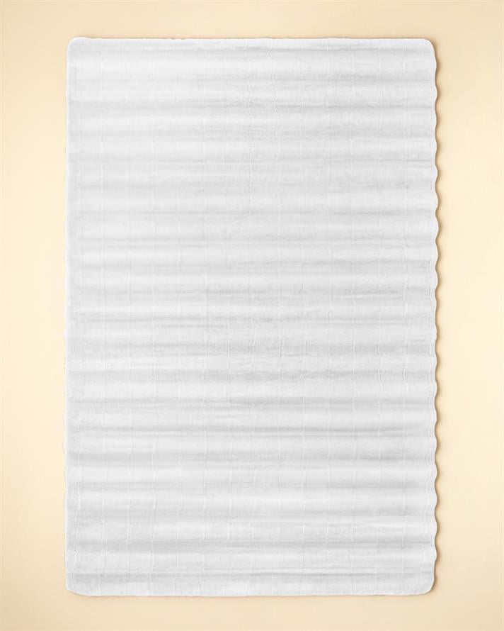 Rabbit Wave Halı Beyaz