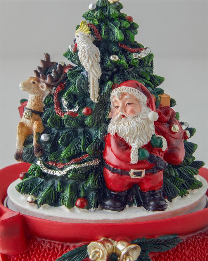 Rachel Müzik Kutusu 14 cm Kırmızı