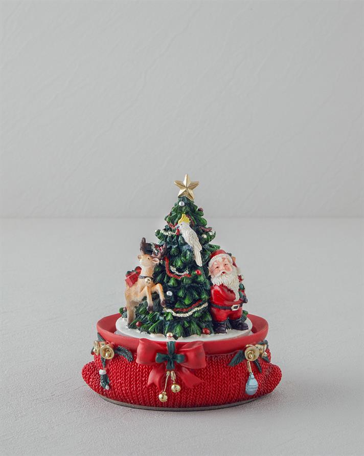 Rachel Müzik Kutusu 14 cm Kırmızı