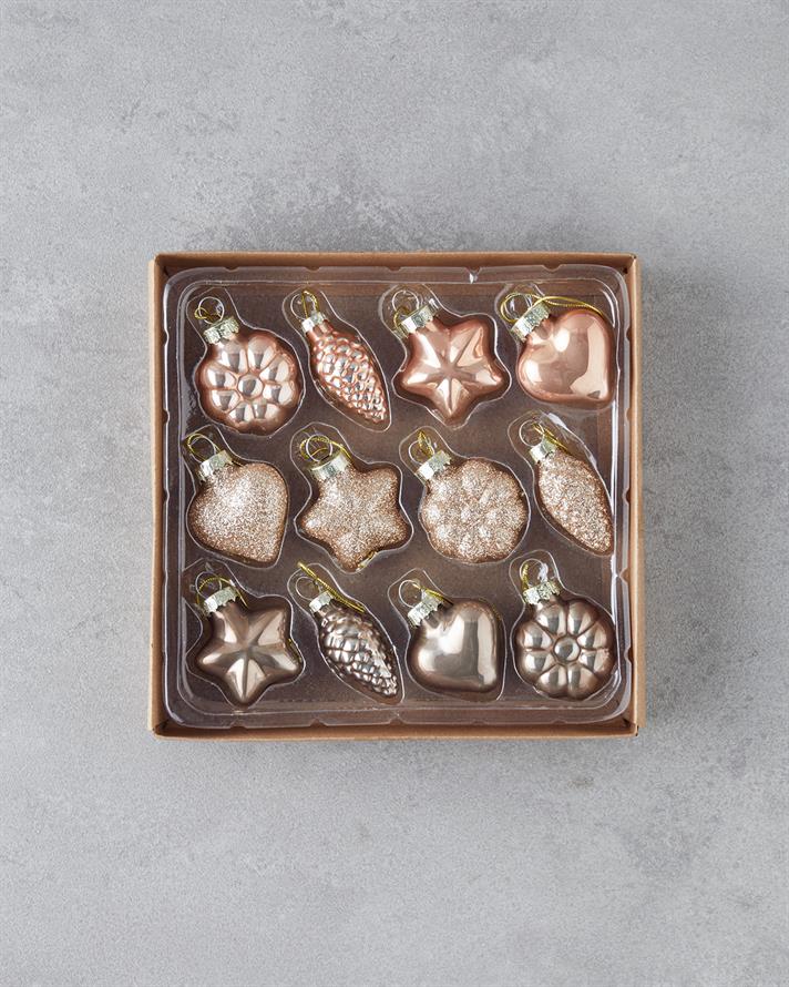 Rachel Set Yılbaşı Ağacı Süsü Gold