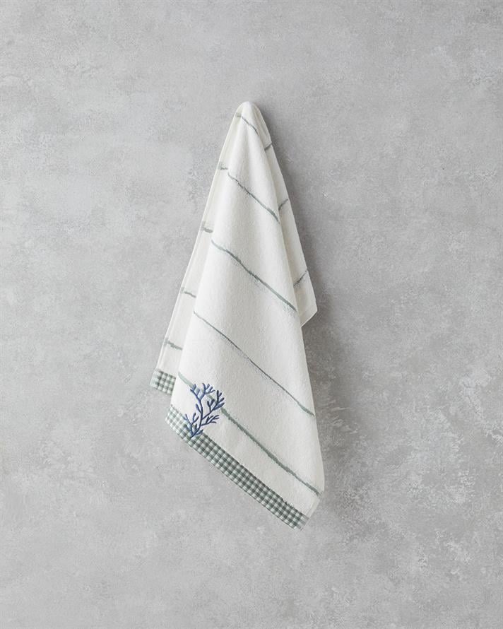 Rama Pamuklu Yüz Havlusu 50x80 cm Ekru