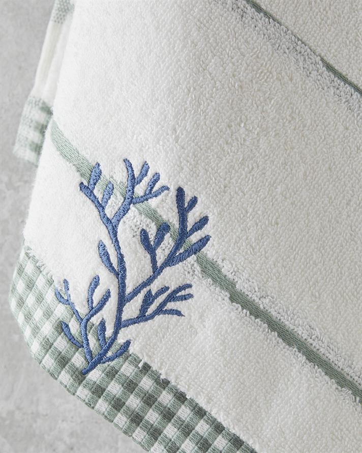 Rama Pamuklu Yüz Havlusu 50x80 cm Ekru