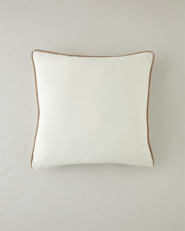 Ravena Kırlent Kılıfı 45x45 cm Bej