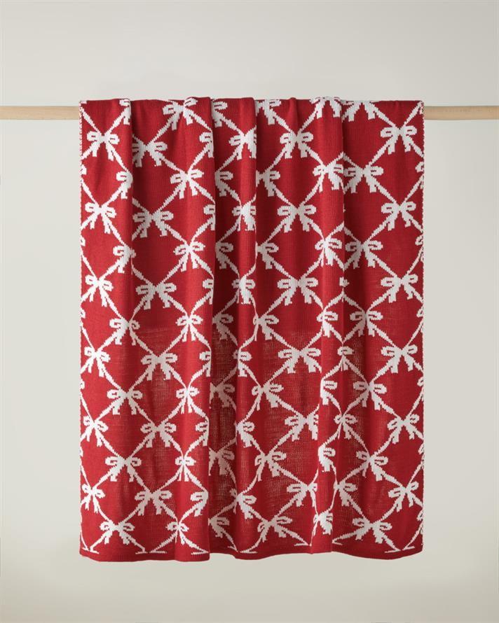 Red Year Koltuk Şalı 130x170 cm Kırmızı