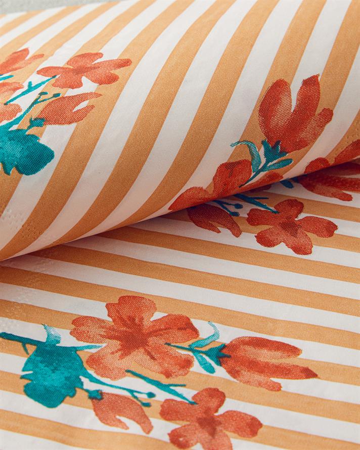 Retro Flower 20li Kağıt Peçete Yeşil