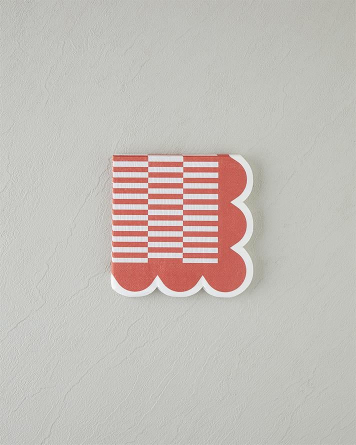 Retro Line 20li Kağıt Peçete Terracotta