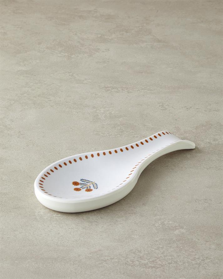 Retro Petite Melamin Nihale Mutfak Gereci Beyaz - Turuncu