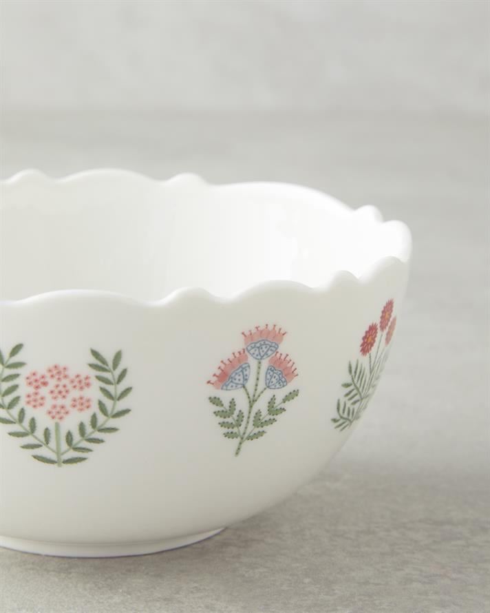 Retro Petite New Bone China Kase 14 cm Renkli