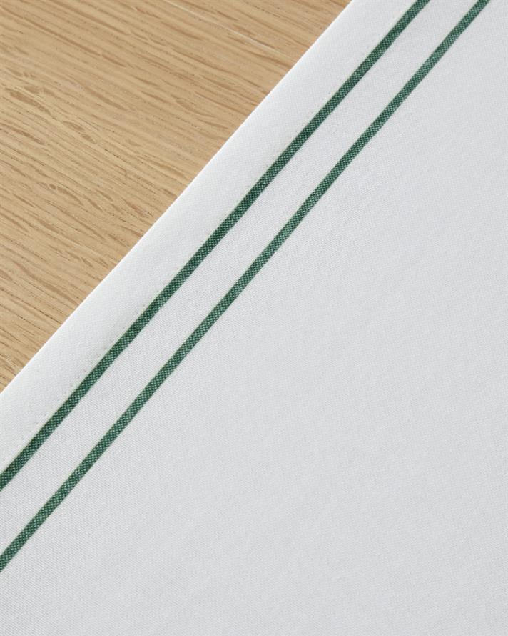 Ribbon Joy Runner 40x140 cm Yeşil-Beyaz