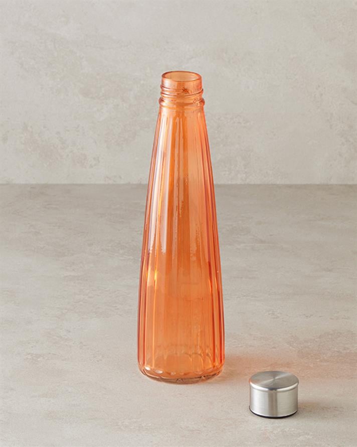 Ribec Cam Şişe Turuncu