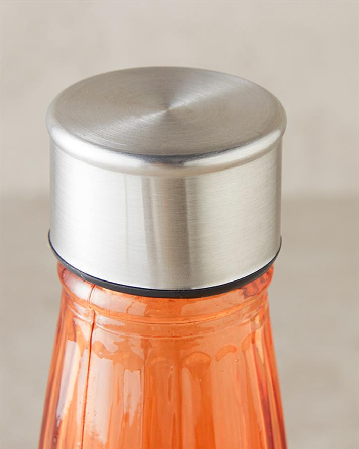 Ribec Cam Şişe Turuncu