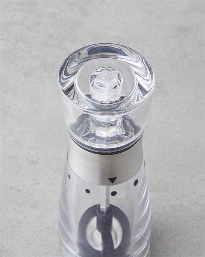 Riga Akrilik Değirmen 17 cm Şeffaf