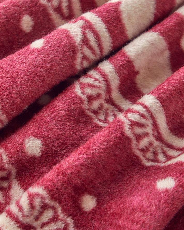 romantic memories Akrilik Tv Battaniye 130x170 cm Vişne