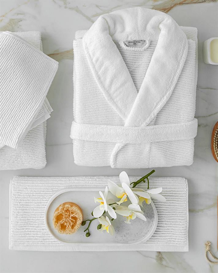 Rosita Microcotton Ayak Havlusu 50x70 cm Beyaz