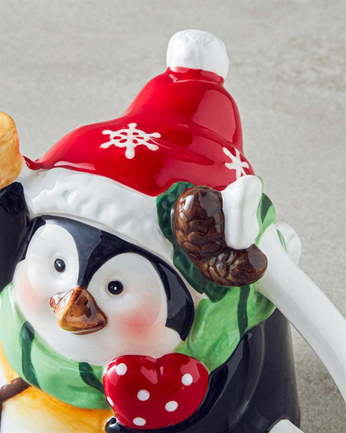 Rosse Snowy Dolomite Yılbaşı Kupa 300 ml Renkli