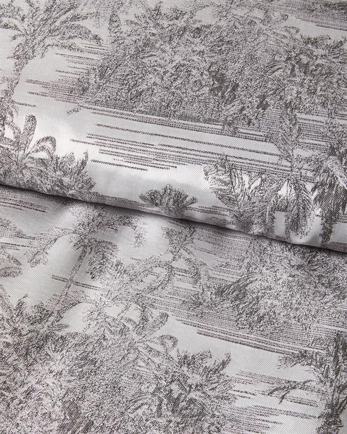 Royal Elegance Jakarlı Çift Kişilik Yatak Örtüsü Takımı 240x260 cm Antrasit