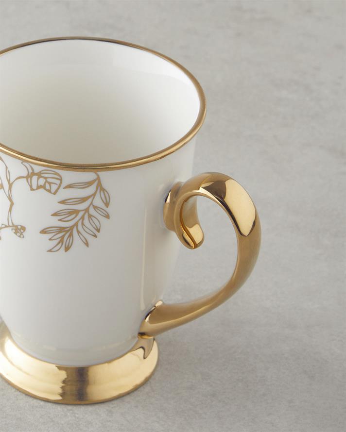 Royal Fall New Bone China Kupa 290 ml Gold