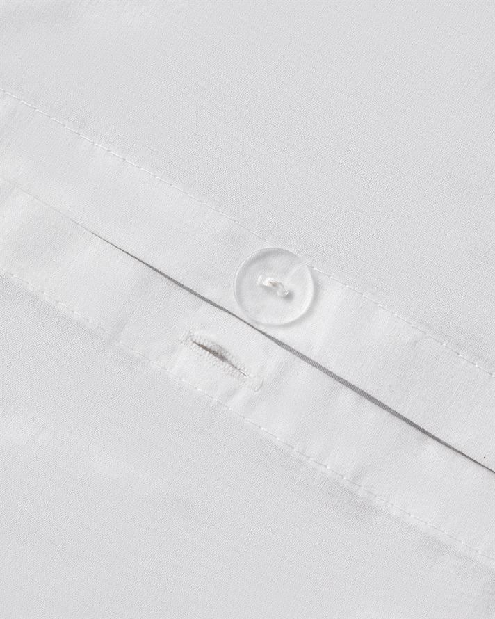 Royal Leafage Nakışlı Pamuk King Size Nevresim Takımı 240x220 cm Beyaz