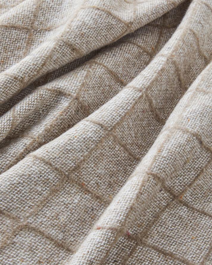 Rumi Koltuk Şalı 130x170 cm Kahve-Bej