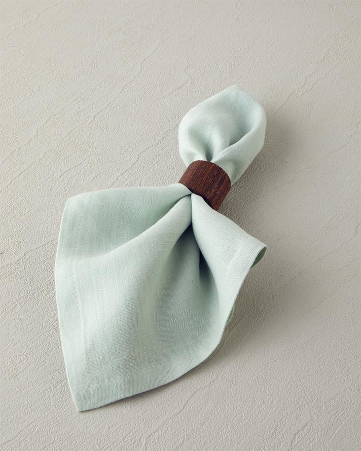 Rustic Iroco Peçete Halkası 3,5x4 Cm Kahverengi