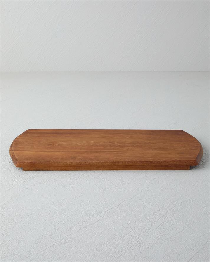 Rustic Iroco Sunum Tahtası Kahverengi