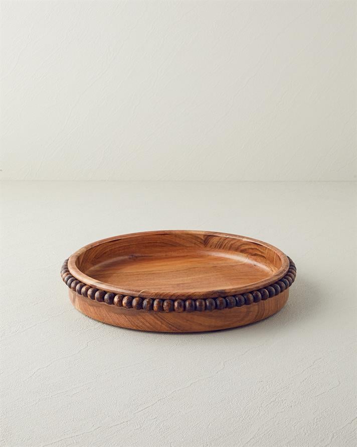 Rustique Akasya Sunumluk Kahverengi