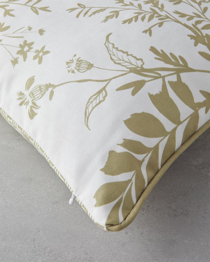 Sage Çift Taraflı Kırlent Kılıfı 45x45 cm Yeşil